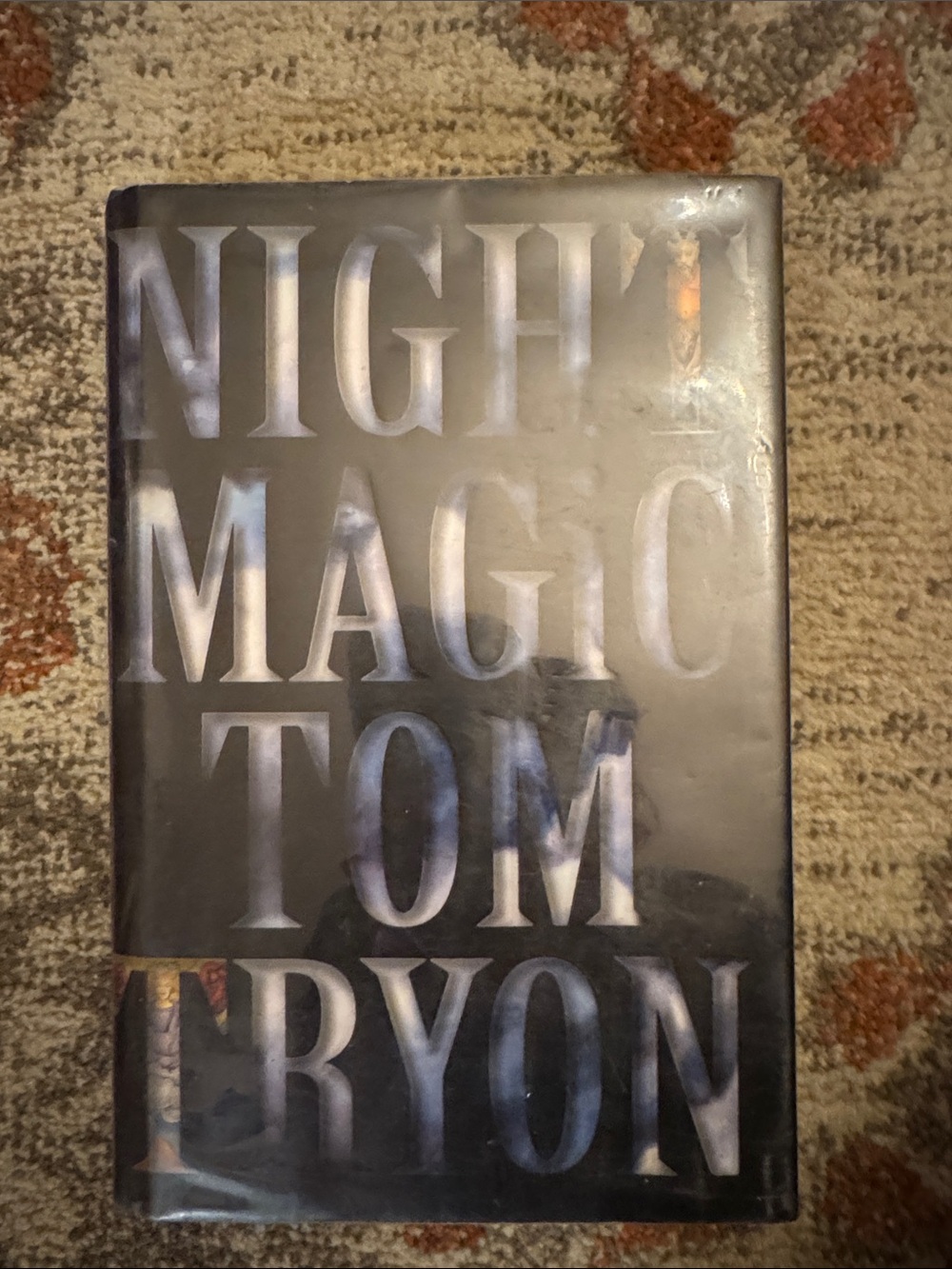 Night Magic by Tom Tryon — Hardcover Book (Black / Gray)
